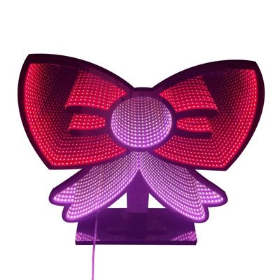 Acryl-Infinity Mirror-LED-Leuchten für Weihnachtsfeiertage und Festdekoration