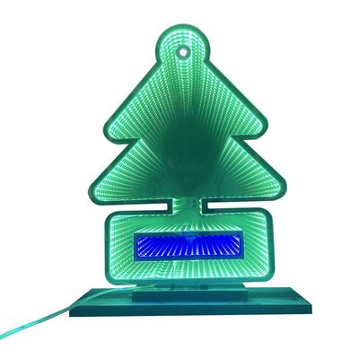 Home Dekoration Versorgung Acryl Abgrund Spiegel Unbegrenzte Dekorationen Weihnachtslichter