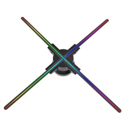 50cm 65cm 70cm 100cm LED-Ventilator 3D Holographischer Werbeventilator Hologrammprojektor Anzeige