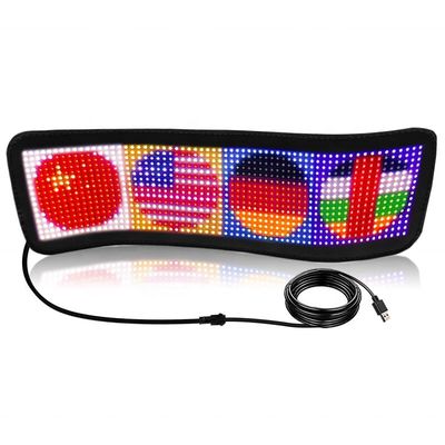 Langlebigkeit LED-Display-Panel für Auto-Rückfenster RGB APP-Steuerung und Textanimation
