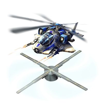 Hologramm Werbeanzeige 3D Werbung/Cloud-Steuerung/Splice 3D Hologramm Fan Wall