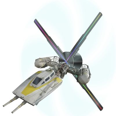 5mm Pixel Pitch Fan Hologramm 3D Werbeprojektor für Innenraum visuelle Merchandising