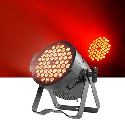 Wasserdicht 54*3w RGB 3in1 Led Par Can 64 RGBW Wandspülmaschine Licht Dmx für Hochzeitsveranstaltungen