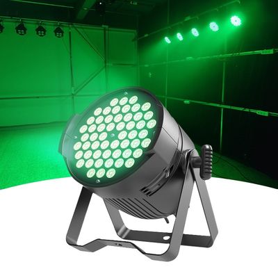 Lichter Bühnenlicht Par Licht für Disco Bar Party Geburtstag Hochzeit 54x3w RGBW DMX512 Dj