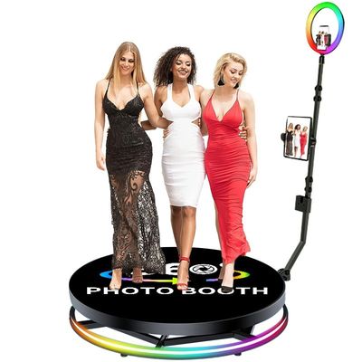 25 cm Plattformhöhe 360 Photobooth mit automatischer Videomaschine und professionellem Design