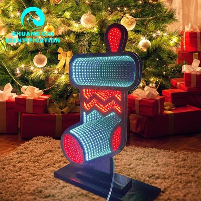 Weihnachtsschmuck Lieferungen Weihnachtslicht Stil LED Lollipop Acryl Magic Mirror