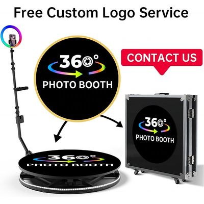 360-Grad-Fotostand für Hochzeiten Alle Accessoires Requisiten Optionales Traggewicht 500KG