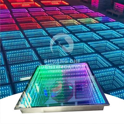 3D LED Tanzfläche Infinity Tanzfläche Licht und kundenspezifische LED-Brick-Leuchten