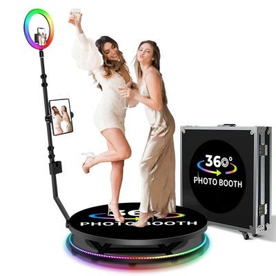 54 kg 360 Foto Booth bereit für den Versand in 48 Stunden 4 Personen Kapazität 25cm Plattform Höhe