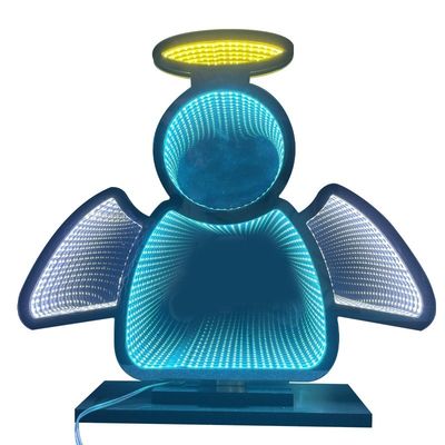 Weihnachtsengel-Flügel Led-Licht Gelegenheit Weihnachtsdekoration Acryl-Magie-Spiegel
