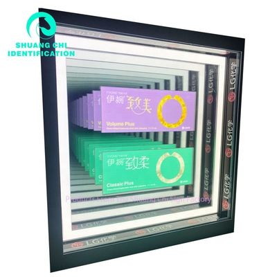 Langlebiger Metallrahmen Custom Infinity 3D Spiegel Neon Tanzfläche für DJ Disco Party