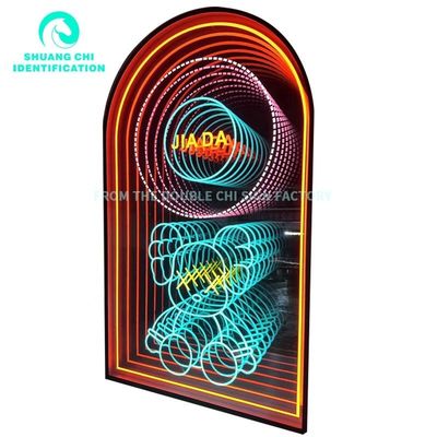 3D Neon Abyssal Spiegel für die Innenausstattung