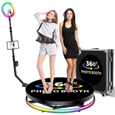 360-Grad-Portable Photo Booth-Kamera mit kostenlosem Zubehör und 500 kg Tragkraft