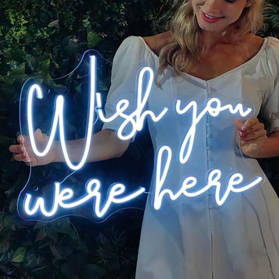 Acryl Neon Flex 12V RGB Wasserdicht LED Neon Schild Licht für die Feiertagsfeier Dekoration