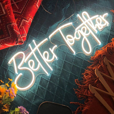 Party Bar Hom Veranstaltung Dekoration Neonlicht Happy Birthday LED RGB Schild mit Silica Gel