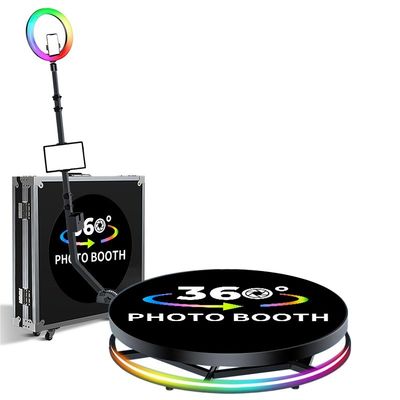 360-Fotobooth-Maschine mit automatischer 360-Fotobooth und Plattformhöhe von 25 cm