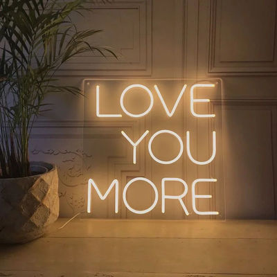 Party Dekoration Lettering Licht Logo Custom LED Licht mit Adapter Stromversorgung