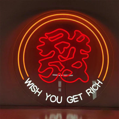 Party Dekoration Lettering Licht Logo Custom LED Licht mit Adapter Stromversorgung