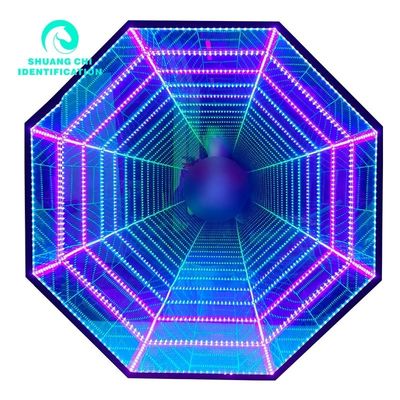Innen-Außen-Quelle Beschilderung Abyssal 3D Spiegel Neonspiegel mit individueller Dicke