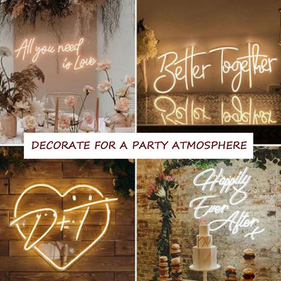 Custom Led Neon Licht Name Logo Neon Zeichen Für Schlafzimmer Geburtstagsfeier Zuhause