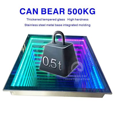 Faszinierende 3D Infinity Led Tanzflächenfliesen mit IP67-Bewertung und 50.000 Stunden Lebensdauer