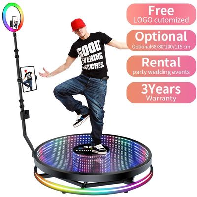 360 Foto-Stand für Hochzeitsfeiern Drehstand Länge 80-120cm Tragfähigkeit 500KG