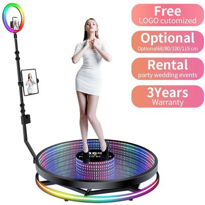 360-Grad-Slow-Motion Rotation Photobooth mit 500 kg und 59 kg Tragfähigkeit