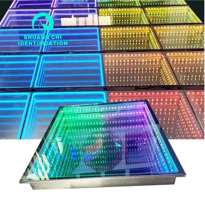 Blendende Bilder mit Led-Flüssigfliesen Boden und Unterstützung Dimmer Ziegellichter