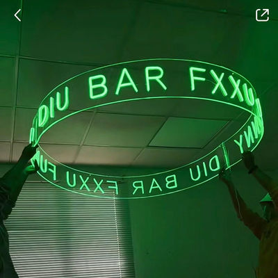 DIY Kabel Neon-Lichtzeichen für benutzerdefiniertes Logo Flex Streifen Glatte Beleuchtung Produktionslinie
