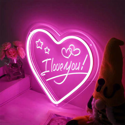Hochzeitsengel-Flügel Wanddekoration mit Acryl-Markee-Buchstaben LED Neon-Schild