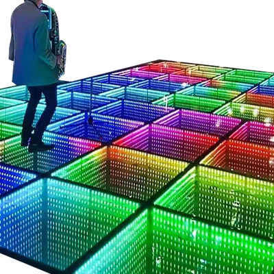G/B/Y/RGB/RGB 3in1 Bühnenbeleuchtung Temperglas LED Tanzfläche für Hochzeiten
