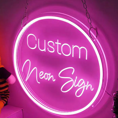 Customized Form LED Neon Schild für Wanddekoration Alles Gute zum Geburtstag
