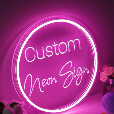 Customized Form LED Neon Schild für Wanddekoration Alles Gute zum Geburtstag
