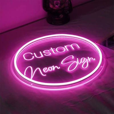 Customized Form LED Neon Schild für Wanddekoration Alles Gute zum Geburtstag