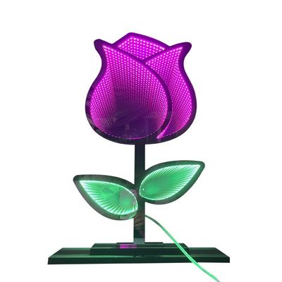 High Luminous Flux Doppelseitiges Infinity Mirror LED Neonzeichen für dekorative Anzeige