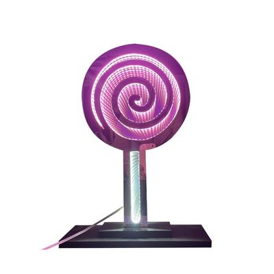 Anpassbares RGB-Groß Weihnachtsgeschenk Infinity-Spiegelleuchten mit doppelseitigem Design