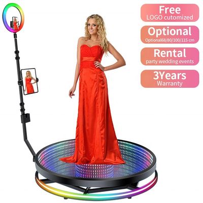 Drehplattform 360 Fotostand für 1-6 Personen Ladekapazität 500KG Lasttragung