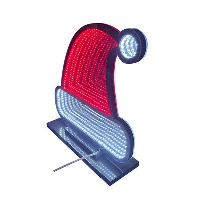 IP44 80 Ra Weihnachten 2024 Dekoration Außenlicht Acrylspiegel 3D Infinity Spiegel