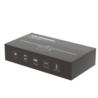 24-Stunden-Reaktionszeit 65cm/80cm/100cm 3D-Hologramm-Ventilator für Luft-Holographische Projektion