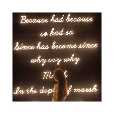 Marquee Letters Good Vibes Offene Led Neon-Schildleuchten mit individueller Farbe