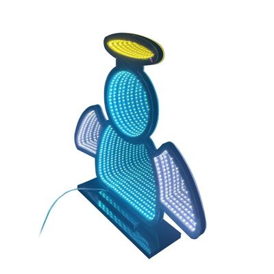 40cm LED 3D Spiegel Lichter für Weihnachten Geburtstagsfeiern
