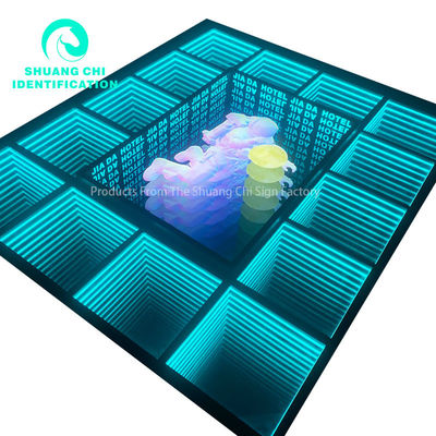 Stromversorgung Stecker Infinity Custom LED-Bildschirm Spiegel Neon-Schild für jede Organisation