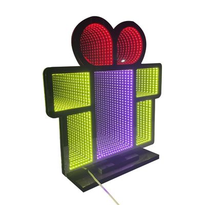 Led-Infinity-Spiegel-Leuchten Wohnkultur Zimmerdekoration Leuchten Weihnachtsdekorationen Illusion