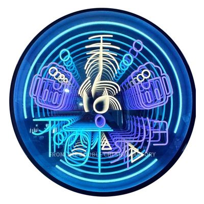 LED-Streifen Lichtquelle Infinity Custom LED Neon-Schild mit Rundheit Quadrat Oktagon