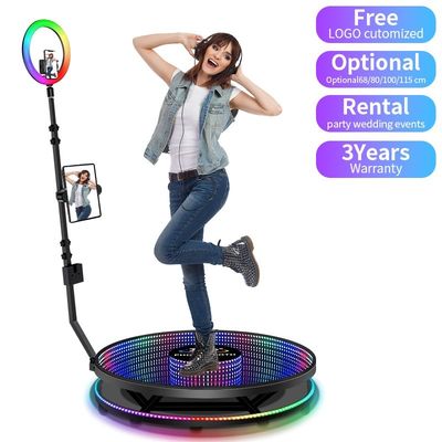 Geburtstagsparty-Versorgung 360 Foto-Stand Spiegel für Party-Plattform Höhe 25cm