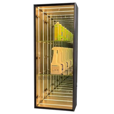 Innen-Außen-Weinkartonschrank Bar-Display-Schrank mit hoher Helligkeit LED-Licht