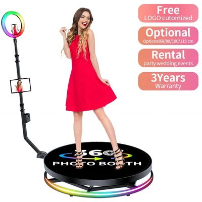360-Grad-drehbare Kamera Fotostand mit automatischem Stand und 500 kg Tragfähigkeit