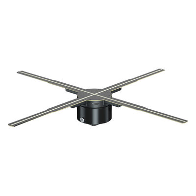 3D-Holographischer Werbe-LED-Ventilator mit Wifi-Steuerung und hochmoderner Drehbildgebung