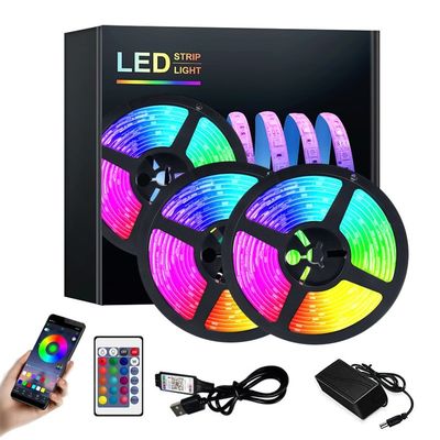 110lm LED-Lichtquelle hohe Leuchtdämpfung DC12V/24V 10W LED-Bandleuchte 120LEDs/m SMD 2835