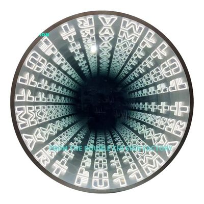 Neon Infinity 3D LED Optical Illusion Fußbodenspiegel